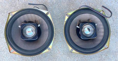 Vintage Sony XS-307 2-Way Car Speakers Pair 5” classic cars, BMW