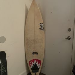 5’10” Tri Fish With 6’ FCS Bag