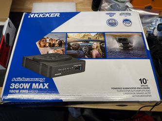 Kicker HS10 Hideaway Subwoofer