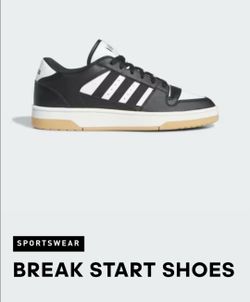 Adidas break start shoes size 13 US men brand new no box