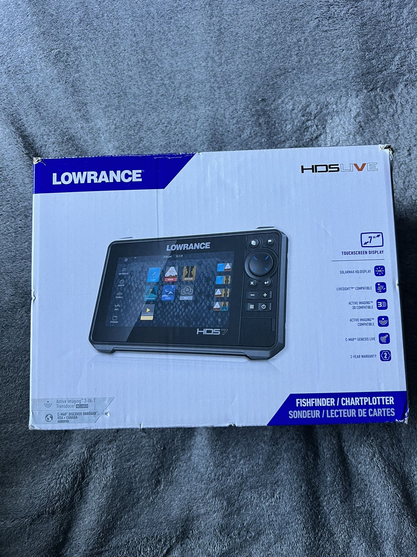 Lowrance HDS Live Fish Finder Transducer Device