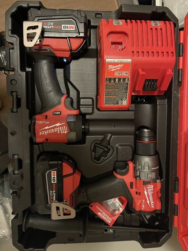 M18 FUEL 18V 2-Tool Combo Kit - Red