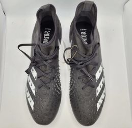 Adidas Predator Freak.2 FG 'DemonSkin' Black Soccer Cleats