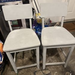 Wood Counter Height Bar Stools