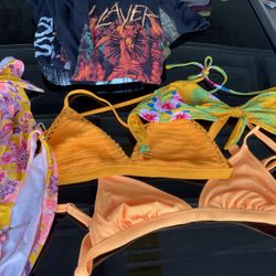 Bikini Tops/bottoms Large $5ea