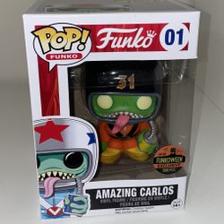 Funko Pop Amazing Carlos Funkoween 2016 Exclusive