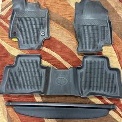 Toyota Rav4, OEM Mud Mats Cargo Cover