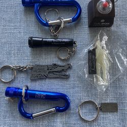 Vintage Horror Movie Key Chains 8pc Lot Texas Chainsaw; Haunting