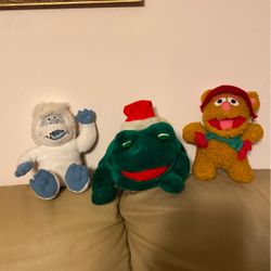 Christmas stuffed Animals