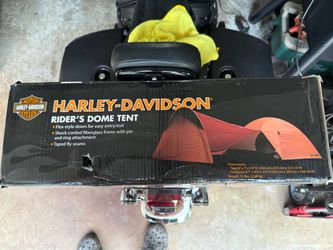 Harley Davidson tent