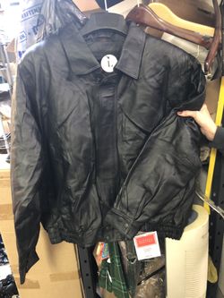 Barney’s of New York brand new leather jacket