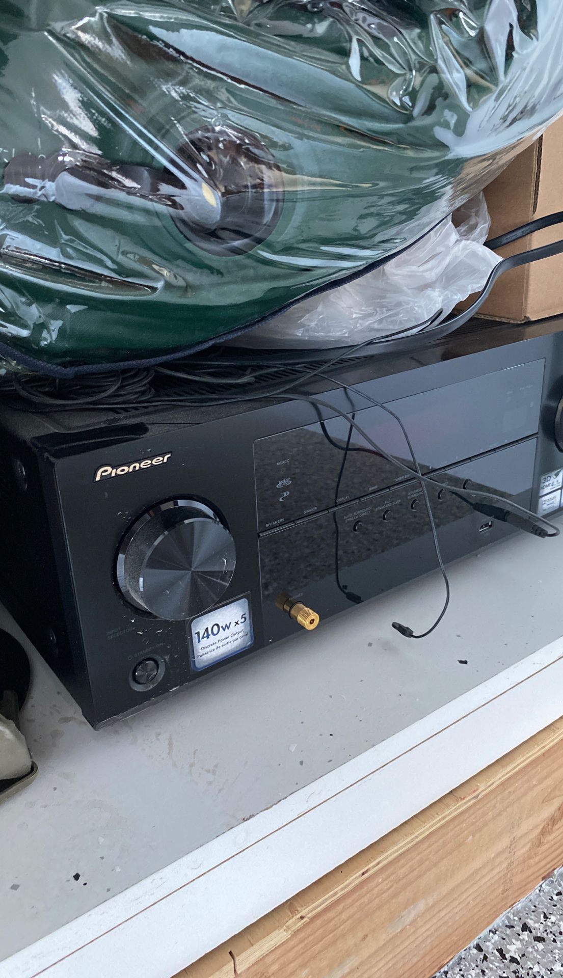 Pioneer receiver 140 wats x5