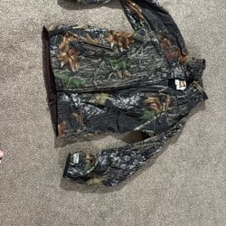 Game hide Windproof Absent Hunting Jacket  Size Large 