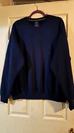 Fruit of the Loom Navy Crewneck Sweatshirt