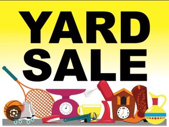 Multi family yard sale
