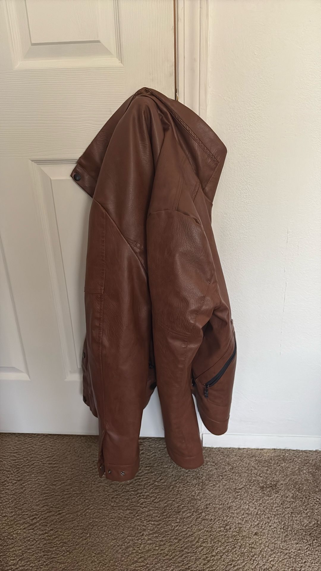 Leather jacket