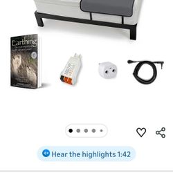 ~ original Clint Ober earthing mat 4 bed & earthing book