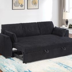 Black sofa sleeper