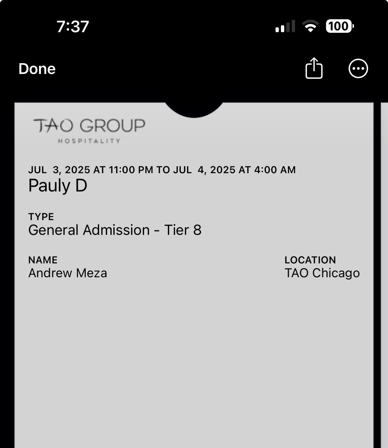 Pauly D At Tao Chicago