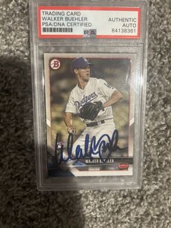 Walker Buehler Rookie Auto