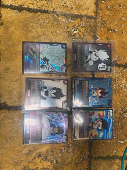 Bandai DB Super Fusion World 6-Card Foil/Holo Lot: Vegeta