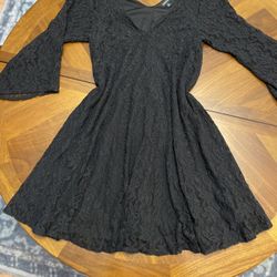 Torrid Black Lace Fit & Flare Dress – Size 2 (Plus Size) | Valentine’s Ready