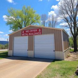 30x30 Shed Gal Metal Garage Shop - Meet or Beat Pricing or $100 Cash