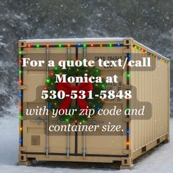 Shipping Containers! 