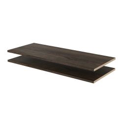 Espresso Wood Shelves (2-Pack) (0)