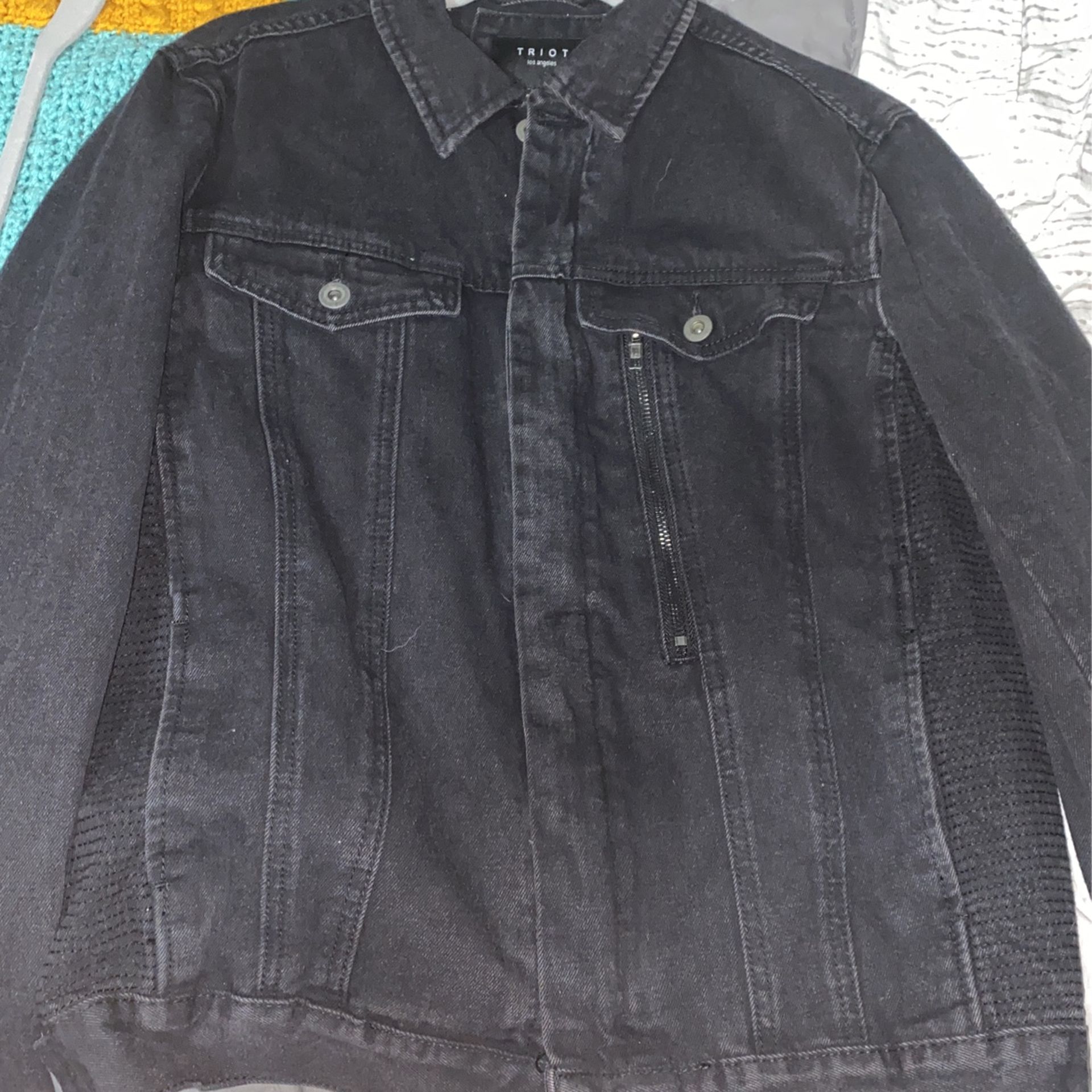 Black Jean Jacket