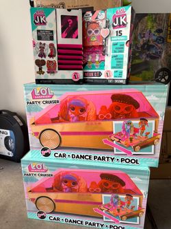 LOL Surprise Party Cruiser & J.K. Doll Bundle