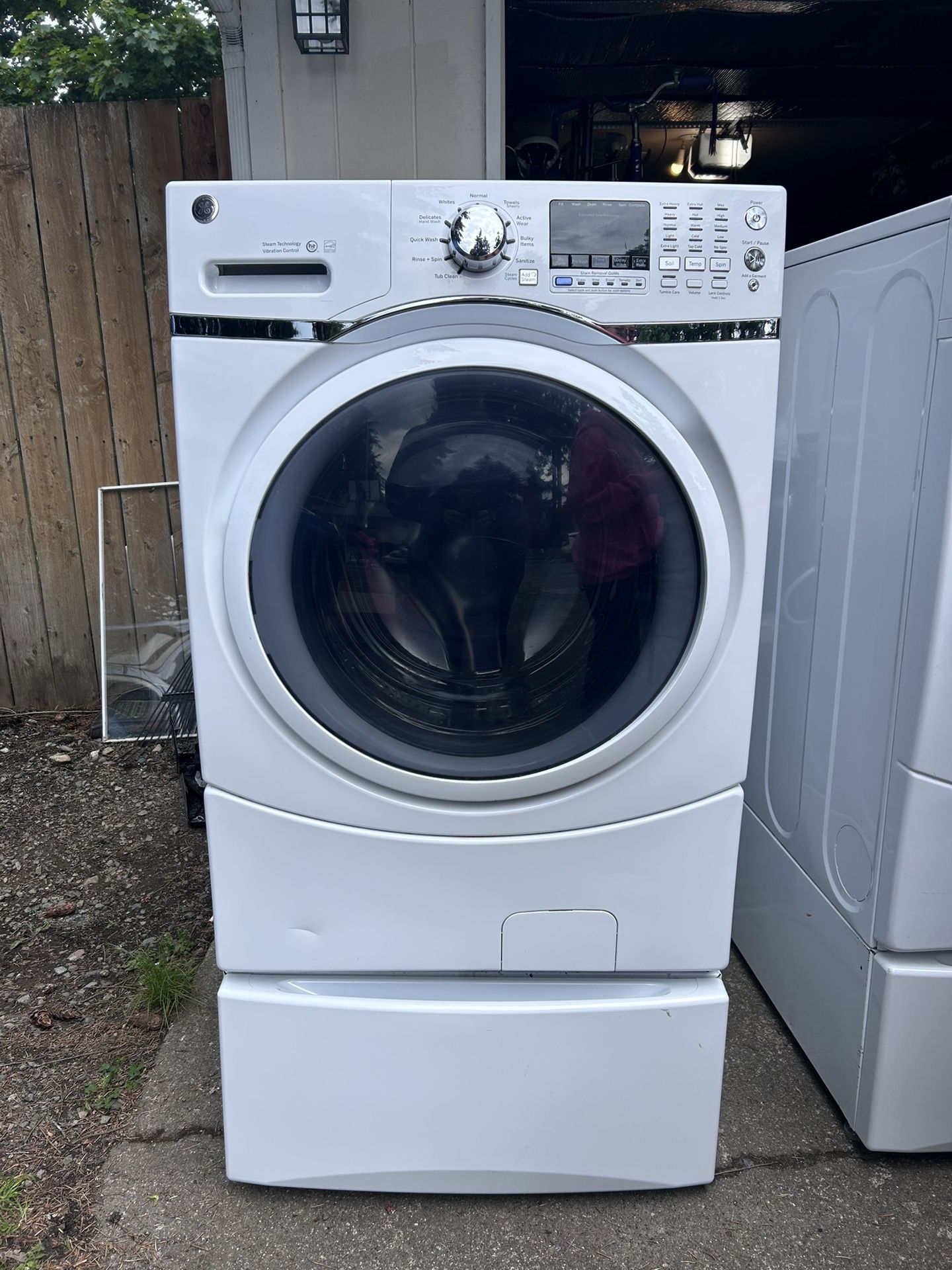 GE Washer And Gas Dryer