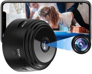 Spy Camera Hidden Camera,1080P Magnetic WiFi Mini Nanny Cam Wireless Camera for Home Office Security,Pet Monitor,Secret House Camera with Motion Detec