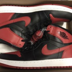 Size 12 2013 Jordan 1 Bred Brand New