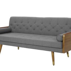 Christopher Knight Tufted Couch (Gray)