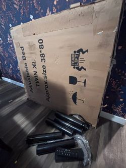 TWIN XL BED FRAME IN BOX