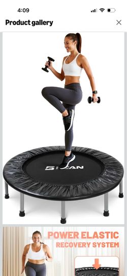 Rebounder unused assembled