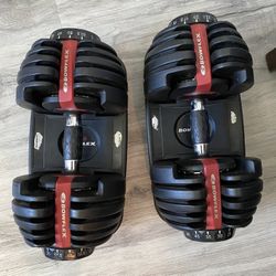 Bowflex dumbbells