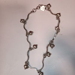 Sterling Silver Heart Bracelets