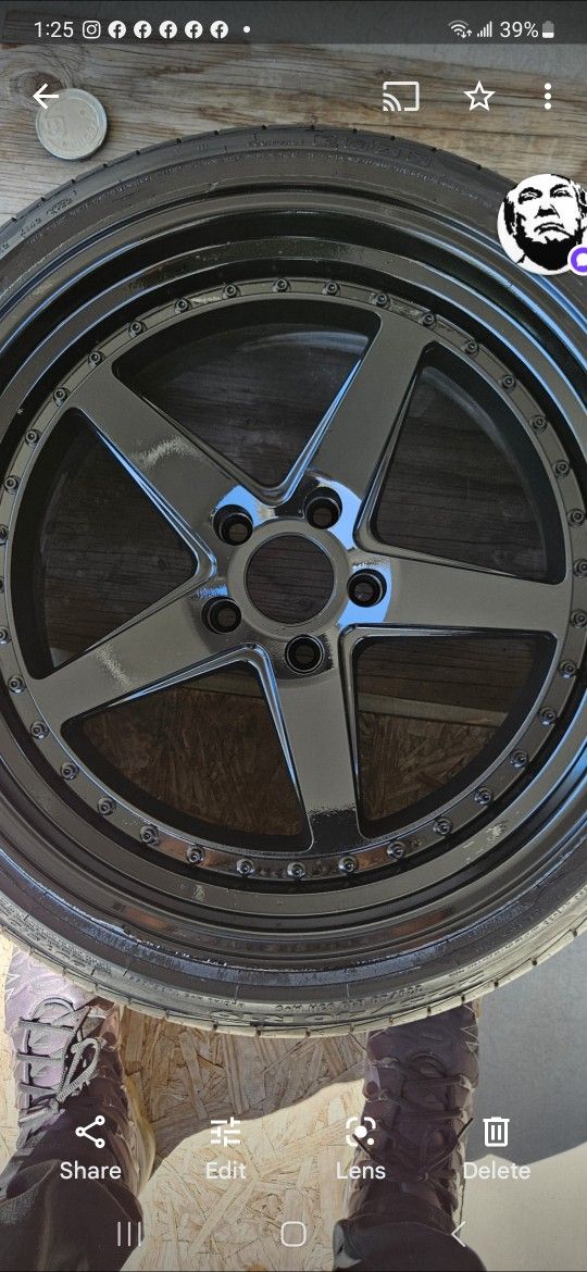 Rims Repaired Painted, Calipers, Black Outs, Wraps