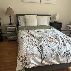 Full Size Bed Frame & Mattress