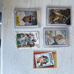 Reggie Jackson Card Lot