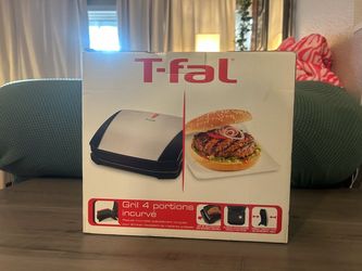 T-fal 4-Portion Electric Contact Grill - NEW