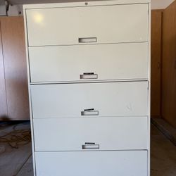 5 High Lateral File Cabinet