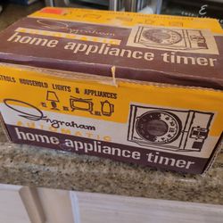Rare Vintage Home Appliance Timer 