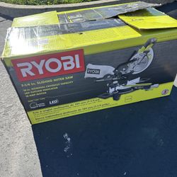 Ryobi 7-1/4 in. Sliding Miter Saw, Cordless model TSS702