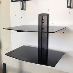 Glass Wall Shelves