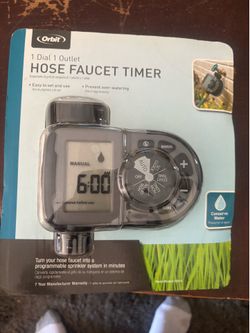 Hose Faucet Timer