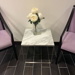 Marble End Table 
