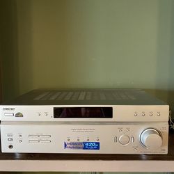 Sony AM/FM Stereo Receiver And Speakers 